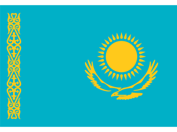 Флаг Казахстана