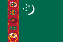 Флаг Туркменистана